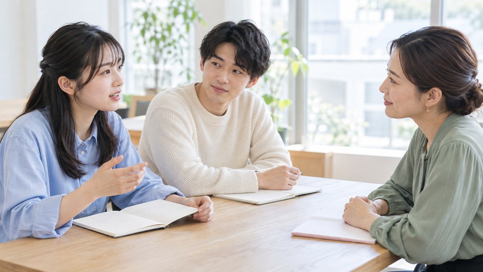 女性経営者に問いを届ける学生